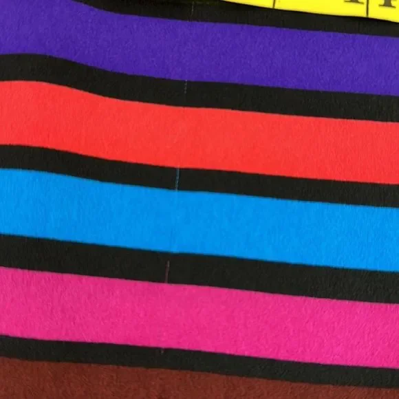 Trina Turk Womens Top Shirt size Medium Striped Boxy Popover Smooth - Picture 11 of 13